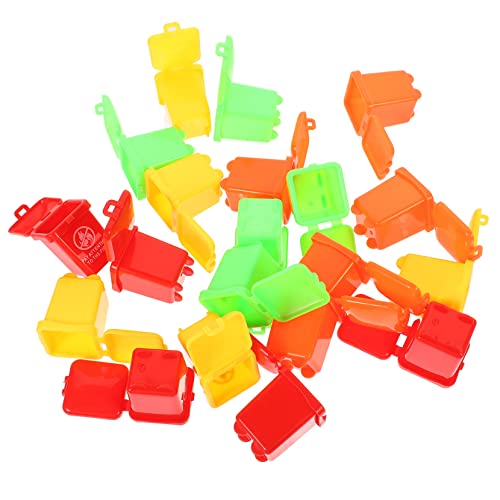 UPKOCH 20 Stück Mini Mülleimer In Form Eines Mülleimers Miniatur Mülleimer Kleine Mülleimer Mülleimer Kindereimer Winziger Mülleimer Für Mülleimer Spiel Kunststoff von UPKOCH
