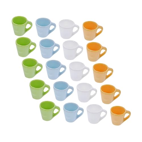UPKOCH 20 Stück Mini-Tasse Kleiner Becher Mini-Becher Mini-hausdekor-Tasse Kleine Kaffeetassen Miniaturmodell Miniatur-teetassen Vorräte Vortäuschen Rollenspielmodell Mini-teetassen Harz UPKOCH 20 Stück Mini-Tasse Kleiner Becher Mini-Becher Mini-hausdekor-Tasse Kleine Kaffeetassen Miniaturmodell Miniatur-teetassen Vorräte Vortäuschen Rollenspielmodell Mini-teetassen Harz von UPKOCH