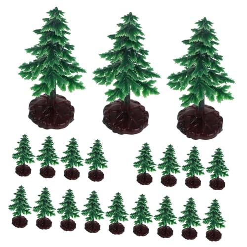 UPKOCH 20 Stück Mini Weihnachtsbäume Miniatur Weihnachtsbäume Modell Kiefern Weihnachtsdorf Bäume Modell Landschaftsbaum Mini Kiefern Modellbäume Für Diorama Grüner Kunststoff UPKOCH 20 Stück Mini Weihnachtsbäume Miniatur Weihnachtsbäume Modell Kiefern Weihnachtsdorf Bäume Modell Landschaftsbaum Mini Kiefern Modellbäume Für Diorama Grüner Kunststoff von UPKOCH