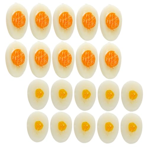 UPKOCH Miniaturmodelle – 20 Künstliche Eier Zur Dekoration Als Ornament Für Und Garten Realistisches Bastelspielzeug UPKOCH Miniaturmodelle – 20 Künstliche Eier Zur Dekoration Als Ornament Für Und Garten Realistisches Bastelspielzeug von UPKOCH