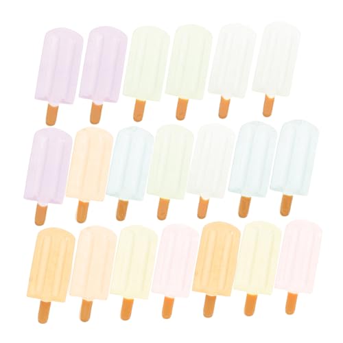 UPKOCH 20 Stück Miniaturisierte Eiscreme Charms im Leuchtende Harzdekorationen für Puppenhaus Handyhüllen und Kreative Bastelprojekte Niedliche Lebensmittelspielzeuge UPKOCH 20 Stück Miniaturisierte Eiscreme Charms im Leuchtende Harzdekorationen für Puppenhaus Handyhüllen und Kreative Bastelprojekte Niedliche Lebensmittelspielzeuge von UPKOCH