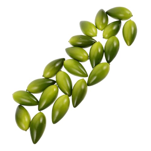UPKOCH 20 Stück Olivenimitat Fake Früchte Kunstfrüchte Deko Tischdeko Kunstfrüchte Umweltsichere Deko künstliche Olivenmodelle Nettes Olivenmodel Model Hochdruck-Polyethylen Green UPKOCH 20 Stück Olivenimitat Fake Früchte Kunstfrüchte Deko Tischdeko Kunstfrüchte Umweltsichere Deko künstliche Olivenmodelle Nettes Olivenmodel Model Hochdruck-Polyethylen Green von UPKOCH