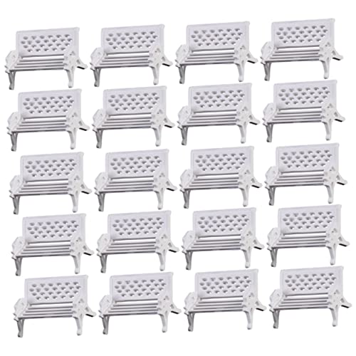 UPKOCH 20 Stück Parkstuhl Dekoration Miniaturbänke Dorfmaßstab Mini Gartendekorationen Puppenhaus Miniaturzubehör Gartenstuhlfigur Für Kleine Terrasse Kleine Szenendekoration Abs UPKOCH 20 Stück Parkstuhl Dekoration Miniaturbänke Dorfmaßstab Mini Gartendekorationen Puppenhaus Miniaturzubehör Gartenstuhlfigur Für Kleine Terrasse Kleine Szenendekoration Abs von UPKOCH