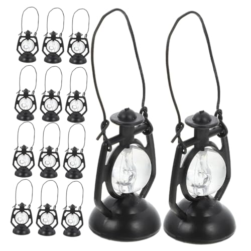 UPKOCH 20 Stück Puppenhaus Miniaturlaternen – Mini Petroleumlampen Ornamente Kleine Öllampen Laternen Dekoratives Puppenhauszubehör Zum Basteln UPKOCH 20 Stück Puppenhaus Miniaturlaternen – Mini Petroleumlampen Ornamente Kleine Öllampen Laternen Dekoratives Puppenhauszubehör Zum Basteln von UPKOCH
