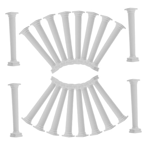 UPKOCH 20 Stück Römische Säulenstatuen: Mini-sockelständer, Griechische Säulenfiguren, Fotografie-Requisiten, Puppenhaus-Ornament Für Büro, Zuhause, Gartendekoration UPKOCH 20 Stück Römische Säulenstatuen: Mini-sockelständer, Griechische Säulenfiguren, Fotografie-Requisiten, Puppenhaus-Ornament Für Büro, Zuhause, Gartendekoration von UPKOCH