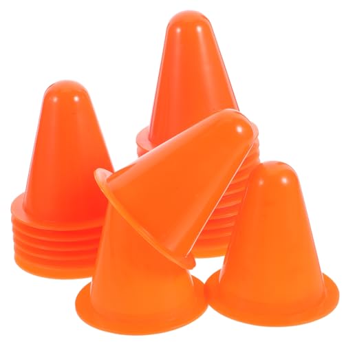 UPKOCH 20 Stück Rollschuhstapel Erwachsene Sport für Rollschuhe Zapfen Mini-Leitkegel aus Kunststoff Verkehrskegel-Partydekorationen Trainingskegel zum Skaten Plastik Orange UPKOCH 20 Stück Rollschuhstapel Erwachsene Sport für Rollschuhe Zapfen Mini-Leitkegel aus Kunststoff Verkehrskegel-Partydekorationen Trainingskegel zum Skaten Plastik Orange von UPKOCH