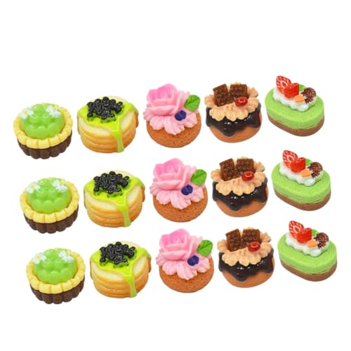 UPKOCH 20 Stück Miniatur-dessertkuchenmodelle Perfekt Für Puppenhaus-Dekoration Und Miniaturszene UPKOCH 20 Stück Miniatur-dessertkuchenmodelle Perfekt Für Puppenhaus-Dekoration Und Miniaturszene von UPKOCH