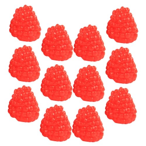 UPKOCH 20 Stück Simuliertes Erdbeermodell künstliche Früchte simulierte Fruchtmodelle Realistische Himbeeren deko Simulation Himbeerverzierung Simulationsfruchtmodell PVC rot UPKOCH 20 Stück Simuliertes Erdbeermodell künstliche Früchte simulierte Fruchtmodelle Realistische Himbeeren deko Simulation Himbeerverzierung Simulationsfruchtmodell PVC rot von UPKOCH