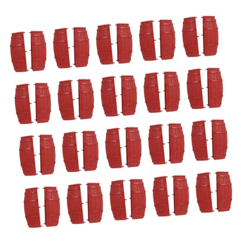 UPKOCH 20 Stück Teiliges Abnehmbares Piratenfass aus Robustem PVC Detailreiche Miniatur Fässer für DIY Piratenschiff Dekoration für Mini Sandtisch Szenen und Modellbau UPKOCH 20 Stück Teiliges Abnehmbares Piratenfass aus Robustem PVC Detailreiche Miniatur Fässer für DIY Piratenschiff Dekoration für Mini Sandtisch Szenen und Modellbau von UPKOCH