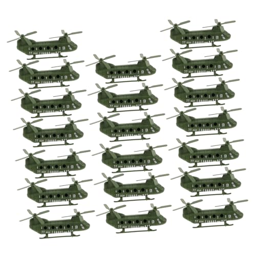 UPKOCH 20 Stück Teiliges Doppelrotor Transportflugzeug Modell für Jungen Mädchen Sandtisch Militärflugzeug Deko für Kinderzimmer und Spielspaß UPKOCH 20 Stück Teiliges Doppelrotor Transportflugzeug Modell für Jungen Mädchen Sandtisch Militärflugzeug Deko für Kinderzimmer und Spielspaß von UPKOCH