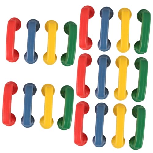 UPKOCH 20 Stück Teiliges Flüstertelefon aus Abs Kunststoff Leichtes Ergonomisches Hörtraining für Kleinkinder Bunte Farben Fördert Gedächtnis und Reaktionsfähigkeit für Rollenspiele und UPKOCH 20 Stück Teiliges Flüstertelefon aus Abs Kunststoff Leichtes Ergonomisches Hörtraining für Kleinkinder Bunte Farben Fördert Gedächtnis und Reaktionsfähigkeit für Rollenspiele und von UPKOCH