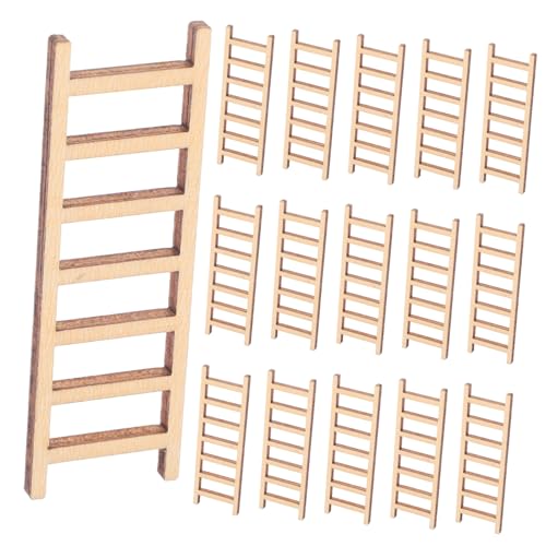 UPKOCH 20 Stück Teiliges Holzleiter Miniatur Treppenmodell für Bonsai Dekoration Naturfarbenes DIY Zubehör für Sandtisch Mikro Landschaften für Feengärten und Puppenhäuser UPKOCH 20 Stück Teiliges Holzleiter Miniatur Treppenmodell für Bonsai Dekoration Naturfarbenes DIY Zubehör für Sandtisch Mikro Landschaften für Feengärten und Puppenhäuser von UPKOCH