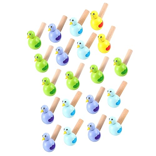 UPKOCH 20 Stück Kreative Holzpfeifen für Kinder Vogel Förmige Pfeifenspielzeuge für Partys von UPKOCH