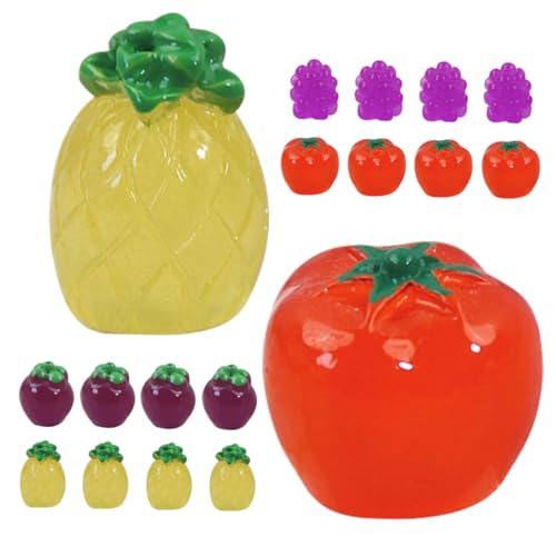 UPKOCH 20 Stück Teiliges Künstliche Miniaturfrüchte Realistische Deko für Puppenhäuser DIY Obstthemen Vivid Simulierte Früchte für Foto Requisiten und Mini Lebensszenen UPKOCH 20 Stück Teiliges Künstliche Miniaturfrüchte Realistische Deko für Puppenhäuser DIY Obstthemen Vivid Simulierte Früchte für Foto Requisiten und Mini Lebensszenen von UPKOCH