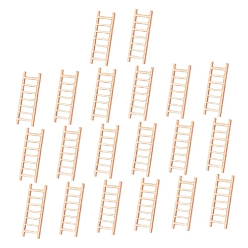 UPKOCH 20 Stück Teiliges Miniatur Holzleitern Realistische Landschaftsmodell Treppen Puppenhaus Zubehör Leicht und Robust als Fotorequisite und DIY Dekoration für Miniatur Dioramen UPKOCH 20 Stück Teiliges Miniatur Holzleitern Realistische Landschaftsmodell Treppen Puppenhaus Zubehör Leicht und Robust als Fotorequisite und DIY Dekoration für Miniatur Dioramen von UPKOCH