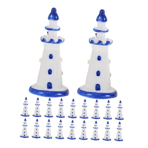 UPKOCH 20 Stück Teiliges Miniatur Leuchtturm Deko aus Robustem Harz Detailreiche Figuren für Sandtisch Puppenhaus und Mediterrane Strandgestaltung Vielseitige Farbintensive Küsten UPKOCH 20 Stück Teiliges Miniatur Leuchtturm Deko aus Robustem Harz Detailreiche Figuren für Sandtisch Puppenhaus und Mediterrane Strandgestaltung Vielseitige Farbintensive Küsten von UPKOCH