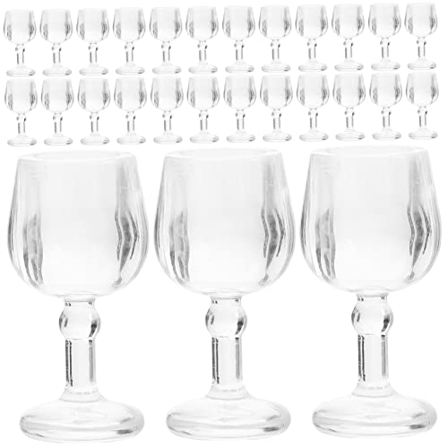 UPKOCH 20 Stück Teiliges Miniatur Weingläser aus Abs Leere Mikro Weinbecher für Puppenhausdekoration Glatte Oberfläche für Miniaturhäuser Mikrolandschaften und Fotografie UPKOCH 20 Stück Teiliges Miniatur Weingläser aus Abs Leere Mikro Weinbecher für Puppenhausdekoration Glatte Oberfläche für Miniaturhäuser Mikrolandschaften und Fotografie von UPKOCH