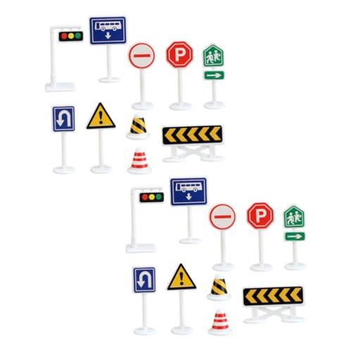 UPKOCH 20 Stück Verkehrszeichen Straßenwarnzeichen Mini Verkehrszeichen Aus Straße Straßenschilder Spielset Verkehrszeichen Für Ampelmodelle Abs UPKOCH 20 Stück Verkehrszeichen Straßenwarnzeichen Mini Verkehrszeichen Aus Straße Straßenschilder Spielset Verkehrszeichen Für Ampelmodelle Abs von UPKOCH