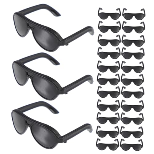 UPKOCH 200 Mini Sonnenbrillen für Puppen Kleine Leichte Schwarze Mini Brillen für Puppenhaus Basteln DIY Kostüm Accessoires UPKOCH 200 Mini Sonnenbrillen für Puppen Kleine Leichte Schwarze Mini Brillen für Puppenhaus Basteln DIY Kostüm Accessoires von UPKOCH