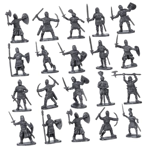 UPKOCH 200 Stück Kavallerie-Modellspielzeug Alter Kleiner Soldat Personenfigur Ritter Miniaturpersonen Figuren kleine Leute Handwerk winzige Leute Sandtisch -Dekore Plastik Grau UPKOCH 200 Stück Kavallerie-Modellspielzeug Alter Kleiner Soldat Personenfigur Ritter Miniaturpersonen Figuren kleine Leute Handwerk winzige Leute Sandtisch -Dekore Plastik Grau von UPKOCH