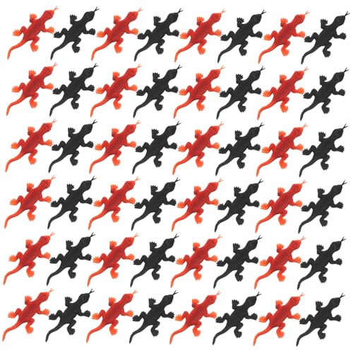 UPKOCH 200 Stück Realistische Gecko PVC Reptilienfigur für Halloween Streich Science Bildung Tiererkennung Partygeschenke Mitgebsel Braun Schwarz UPKOCH 200 Stück Realistische Gecko PVC Reptilienfigur für Halloween Streich Science Bildung Tiererkennung Partygeschenke Mitgebsel Braun Schwarz von UPKOCH