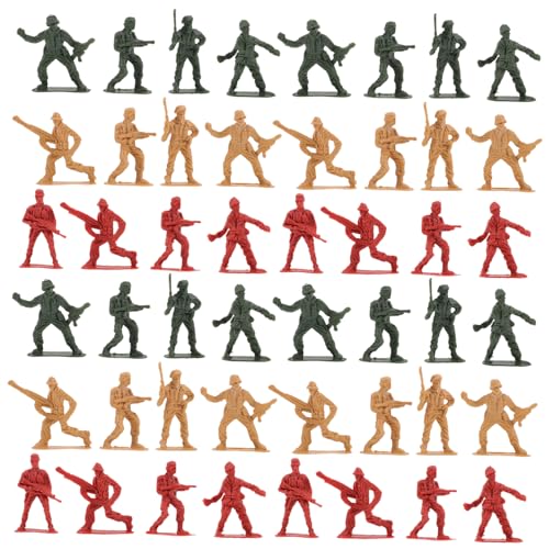 UPKOCH 200 Stück Soldatenmodell Miniatursoldaten Figur Soldatenmodell Winzige Leute Miniaturarmee Männer Modell Soldaten Figur Armee Männer Figur Miniaturarmee Männer Figur Kunststoff von UPKOCH