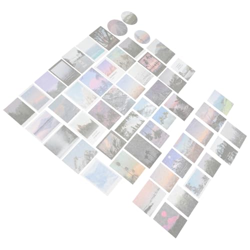UPKOCH 200St Material dekorative Aufkleber Nageldekoration Klebematerial Handkontoaufkleber klebesticker Stickers Aufkleber creatim Scrapbook-Sticker selber Machen Planer-Aufkleber Papier von UPKOCH
