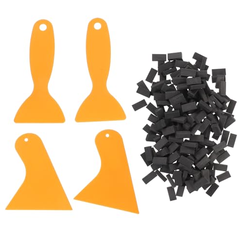 UPKOCH 204 Stück Maßstab mit Werkzeugset Realistische Kleine Bausteine für Puppenhaus und Garten-dekor Langlebiges DIY Modellbaumaterial für Miniatur Architektur von UPKOCH
