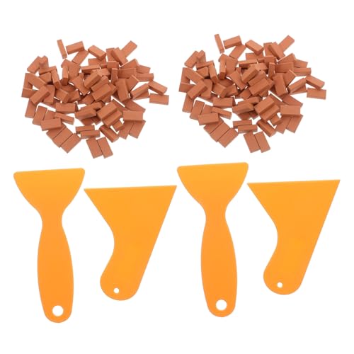 UPKOCH 204 Stück Puppenhaus Vielseitig für Landschaftsbau DIY Mikrohaus-Dekoration und Bastelprojekte von UPKOCH