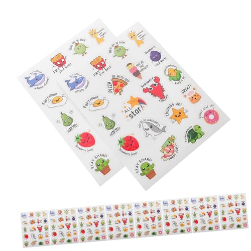 UPKOCH 20St Aufkleber schuler de leerling + Sticker The English die Lehrerin kinderf die ungl Ruthe Chaps die + Zubehör für Kinderpreise Requisiten für von UPKOCH
