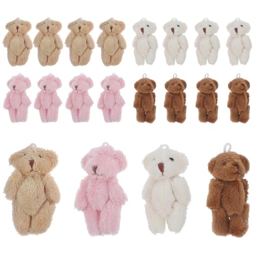 UPKOCH Mini-bären Plüschtiere Für Babypartys Karnevalspartys Projekte 6 cm Große Miniatur-bärenfiguren von UPKOCH