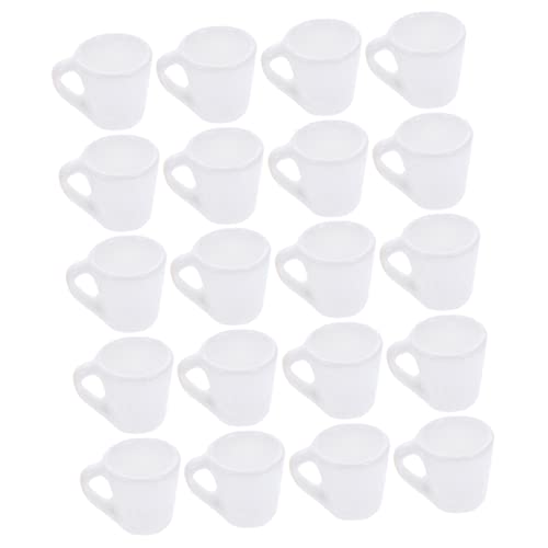 UPKOCH 20 Stücke Miniatur Becher Tee Tassen Mini Teetassen Puppe Liefert Miniatur Tassen UPKOCH 20 Stücke Miniatur Becher Tee Tassen Mini Teetassen Puppe Liefert Miniatur Tassen von UPKOCH