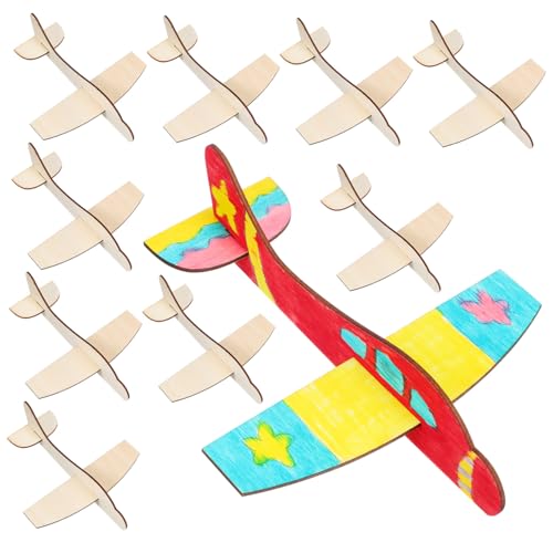 UPKOCH 20Stücke Teiliges Holzflugzeugmodell Bausatz für DIY Bastelset mit Abgerundeten Kanten für Geburtstagspartys Fördert Kreativität und Geschicklichkeit Perfektes UPKOCH 20Stücke Teiliges Holzflugzeugmodell Bausatz für DIY Bastelset mit Abgerundeten Kanten für Geburtstagspartys Fördert Kreativität und Geschicklichkeit Perfektes von UPKOCH