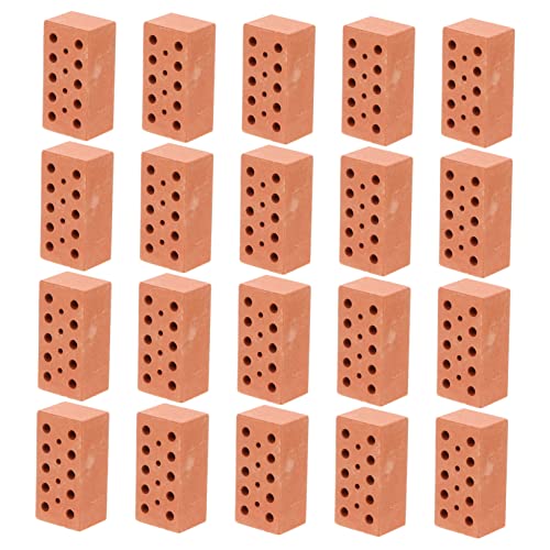 UPKOCH 20Stücke Ziegelsteine Rechteckige Backsteine für DIY Mikro Landschaft Dekoration Simulationsziegel für Puppenhaus Garten und Bastelprojekte für Kreative UPKOCH 20Stücke Ziegelsteine Rechteckige Backsteine für DIY Mikro Landschaft Dekoration Simulationsziegel für Puppenhaus Garten und Bastelprojekte für Kreative von UPKOCH