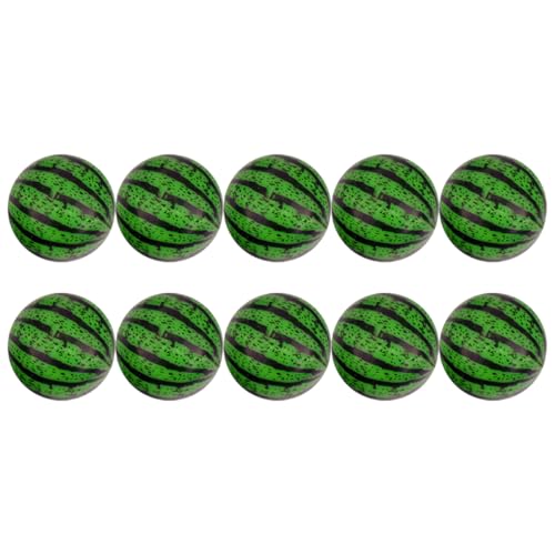 UPKOCH 20st Hüpfender Ball Hüpfball Wassermelone Wassermelonen-hüpfbälle Springender Ball Der Wassermelone Flummi Green Plastik UPKOCH 20st Hüpfender Ball Hüpfball Wassermelone Wassermelonen-hüpfbälle Springender Ball Der Wassermelone Flummi Green Plastik von UPKOCH