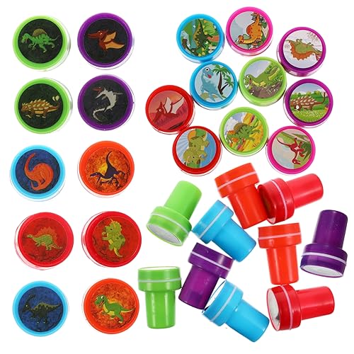 UPKOCH 20 Stück Dinosaurier-Stempel Spielzeug Für Kinder Eva-Material Selbstfärbende Stempel Für Partygeschenke Klassenzimmer-belohnungen UPKOCH 20 Stück Dinosaurier-Stempel Spielzeug Für Kinder Eva-Material Selbstfärbende Stempel Für Partygeschenke Klassenzimmer-belohnungen von UPKOCH
