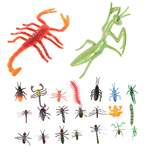 UPKOCH 22 Stück Insektenspielzeug dekoratives Modell realistische Insektenfiguren simuliertes Simulationsspielzeug für nachgemachtes Modell Insekt PVC UPKOCH 22 Stück Insektenspielzeug dekoratives Modell realistische Insektenfiguren simuliertes Simulationsspielzeug für nachgemachtes Modell Insekt PVC von UPKOCH