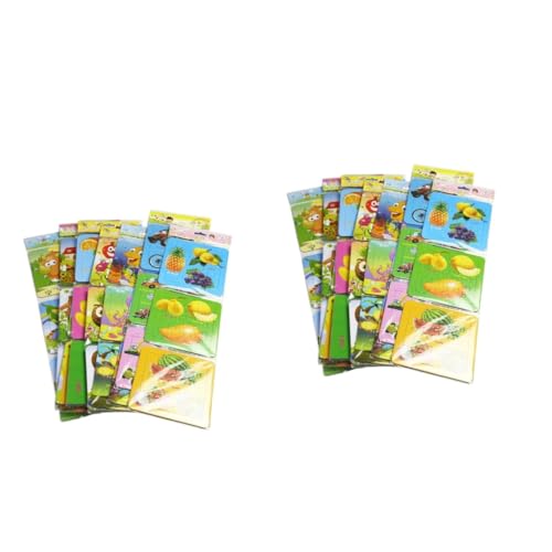 UPKOCH 24 STK Lernspielzeug Geschenke für Kinder kindergeschenke Puzzle Japan Spielzeug für Kleinkinder Safe Toy Spielzeuge Puzzle-Spielzeug Puzzle Papier Karikatur Kinderpapier von UPKOCH