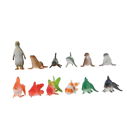 UPKOCH 24stücke Meerestier Spielzeuge Lebensnahe Miniatur-ozeanbewohner Für Lernspielzeug Für Wasseraktivitäten Und Aquarien-Dekoration UPKOCH 24stücke Meerestier Spielzeuge Lebensnahe Miniatur-ozeanbewohner Für Lernspielzeug Für Wasseraktivitäten Und Aquarien-Dekoration von UPKOCH