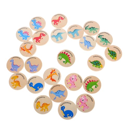 UPKOCH 24 Stück Dinosaurier- Tier-Matching-Spiel Memory-Spiel Kind Dinosaurier Dinosaurier-Matching-Spiel Passende Dinosaurierspielzeuge Dinosaurier-Spiele Holz UPKOCH 24 Stück Dinosaurier- Tier-Matching-Spiel Memory-Spiel Kind Dinosaurier Dinosaurier-Matching-Spiel Passende Dinosaurierspielzeuge Dinosaurier-Spiele Holz von UPKOCH