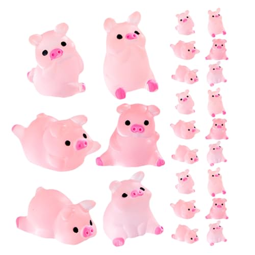 UPKOCH Stück Leuchtende Ferkelschmuck Miniaturfiguren Zum Basteln Mini-Schwein-Statue Miniatur-tierfiguren Miniaturtier Im Garten Miniatur-schweinefiguren Tischzentrum Harz Rosa UPKOCH Stück Leuchtende Ferkelschmuck Miniaturfiguren Zum Basteln Mini-Schwein-Statue Miniatur-tierfiguren Miniaturtier Im Garten Miniatur-schweinefiguren Tischzentrum Harz Rosa von UPKOCH