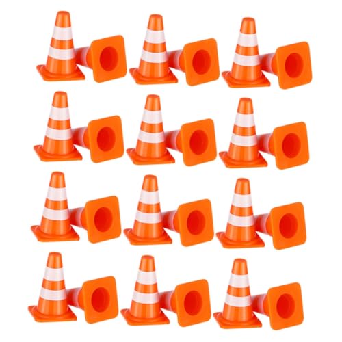 UPKOCH 24 Stück Teiliges Mini Verkehrskegel Orange mit Miniatur Baustellenschildern und Absperrungen für Verkehrserziehung und Puppenhaus Zubehör UPKOCH 24 Stück Teiliges Mini Verkehrskegel Orange mit Miniatur Baustellenschildern und Absperrungen für Verkehrserziehung und Puppenhaus Zubehör von UPKOCH