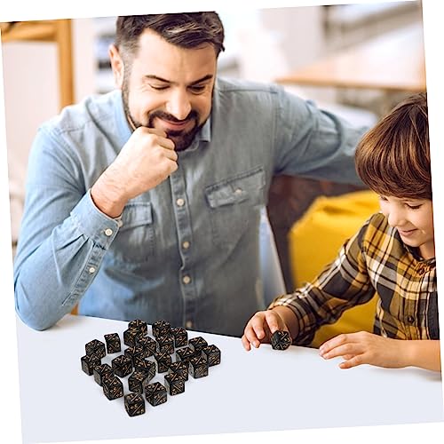 UPKOCH 24 Stück Teiliges Perlmutt Token Würfel Acryl Zähler Würfel mit Plus Minus Symbolen Dekorative Spielwürfel für Kartenspiele Brettspiele Lernspielzeug für Partyspaß von UPKOCH