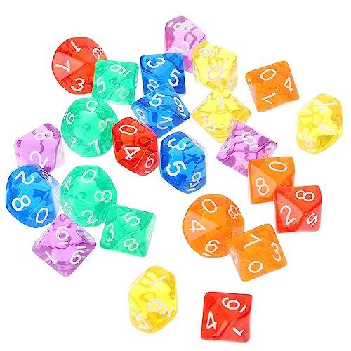 UPKOCH Stücke Set Würfel Seitige Klassenzimmer Gaming Tabelle Spiele Für Erwachsene von UPKOCH