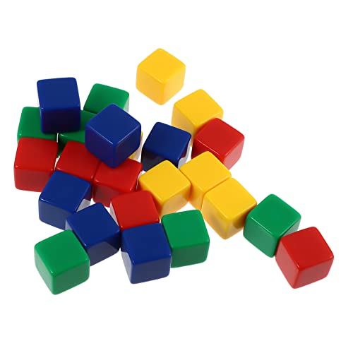 UPKOCH 24 Stücke Würfel Spiel Requisiten Pädagogisches Bunte von UPKOCH