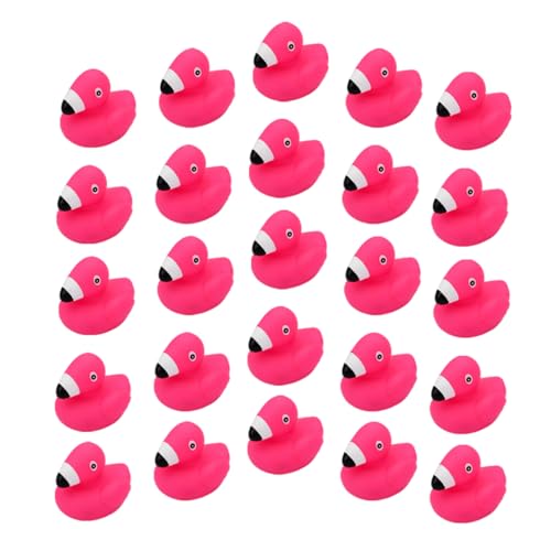 UPKOCH 24-teiliges Flamingo-badespielzeug Für Babys – Wasserspielzeug Quietschendes Badespielzeug Kleinkinderspielzeug Badewannenspielzeug Kinderspielzeug von UPKOCH