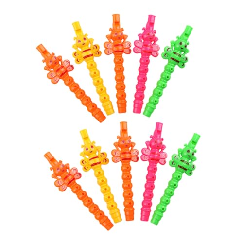 UPKOCH Flötenspielzeug Für Kinder 25 Stück 5-Loch-klarinetten Für Das Spielen Von Blasinstrumenten Für Kinder Einfach Zu Verwenden Und Aufzubewahren Zufällige Farbe von UPKOCH
