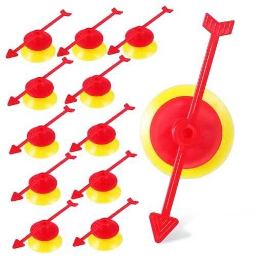 UPKOCH 25 STK Drehzeiger aus Kunststoff dreht Sich saugnäpfe Spielzeug sankastenspielsachen Rotierende Pfeile Plattenspieler Plastikpfeile Spielpfeile rotieren Pfeile Zubehör UPKOCH 25 STK Drehzeiger aus Kunststoff dreht Sich saugnäpfe Spielzeug sankastenspielsachen Rotierende Pfeile Plattenspieler Plastikpfeile Spielpfeile rotieren Pfeile Zubehör von UPKOCH