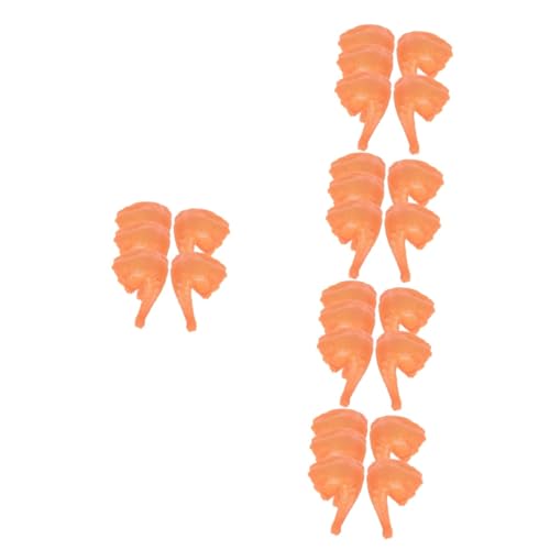 UPKOCH 25 STK Simulation Lebensmittelmodell Künstlich Entenbeinmodell Gefälschte Essensfoto-Requisiten Simulation Essen Falsches Bein Simuliertes Bein Trommelstock Kühlschrankmagnet PVC von UPKOCH