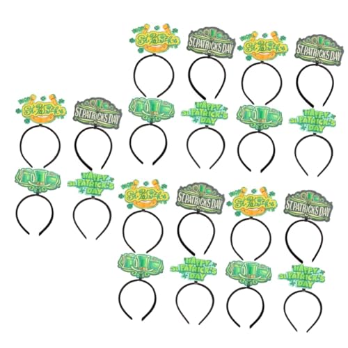 UPKOCH 25 Stk Stirnband kinder haarschmuck st patricks day haarschmuck Accessoires für Haarkostüme mädchen stirnbänder Tiara Accessoires zum St. Patrick's Day st. Patrick's Day Haarreifen von UPKOCH